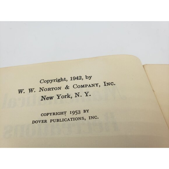 Mathematical Recreations By Maurice Kraitchik Revised Edition Paperback 1953 - Picture 5 of 12